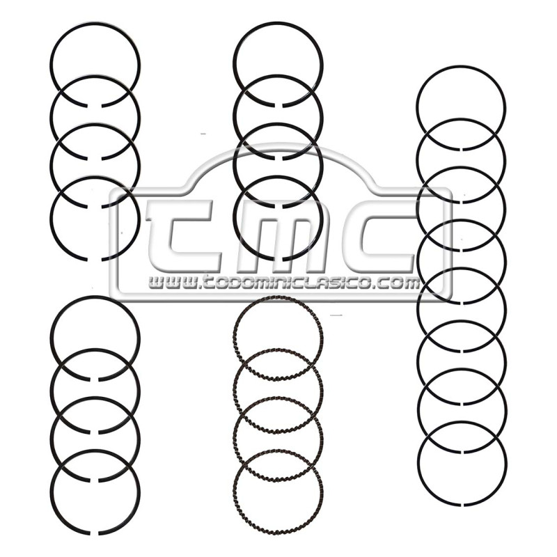 Cèrcols piston 998 1100 NO A+ std