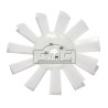 Ventilador blanc plàstic 11 aspes