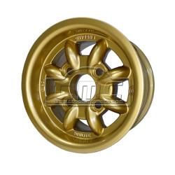 Llanta Minilite dorada 10x4,5